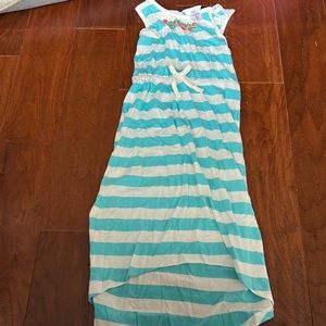 Lavender brand stripe dress size 7